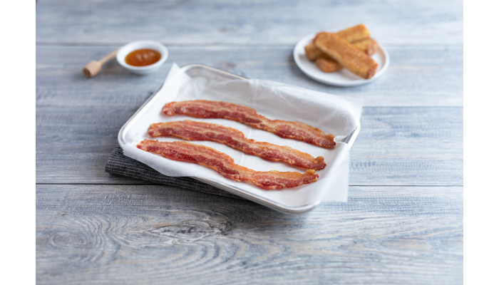 Wright® Brand Naturally Hickory Smoked Thick Sliced Bacon, Bulk, 30 Lbs, 10-14 Slices per Pound, Gas Flushed_image_1