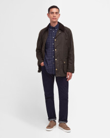 Ashby Waxed Jacket Olive