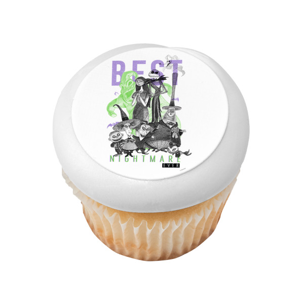 Disney Tim Burton's The Nightmare Before Christmas Best PhotoCake® Edible Image®
