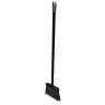 Impact, 8.18in,  Lobby Dust Pan Broom, Plastic Bristles, Blue/Black