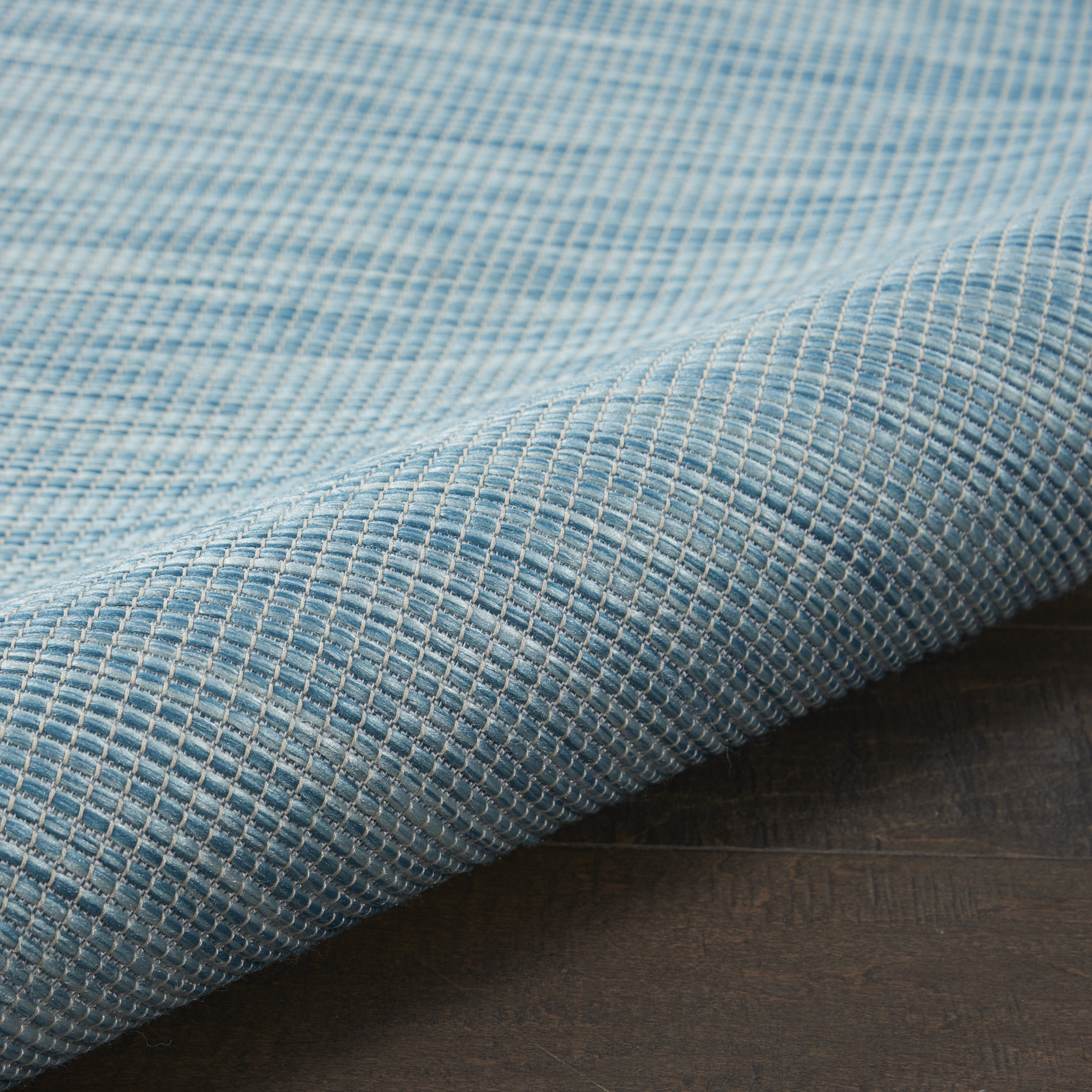 Nourison Positano 7' x 10' Aqua Modern Rug