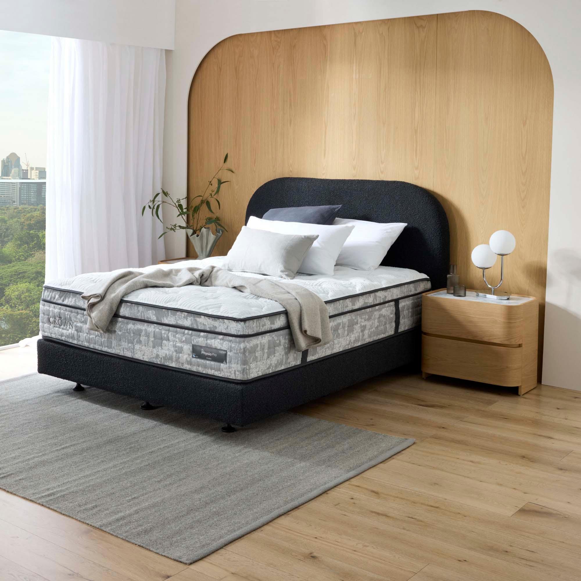Lifestyle image of the  Crown Posture Bedding Physio Pro Mattress, Plush from Forty Winks