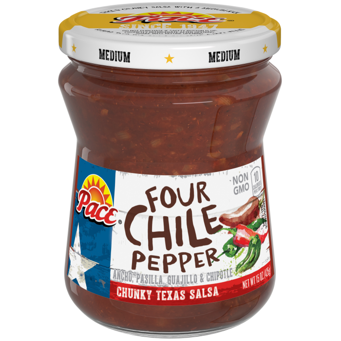 Four Chile Pepper Salsa, Medium