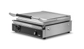 120-volt super-size panini sandwich grill with aluminum flat plates and NEMA 5-15P Plug