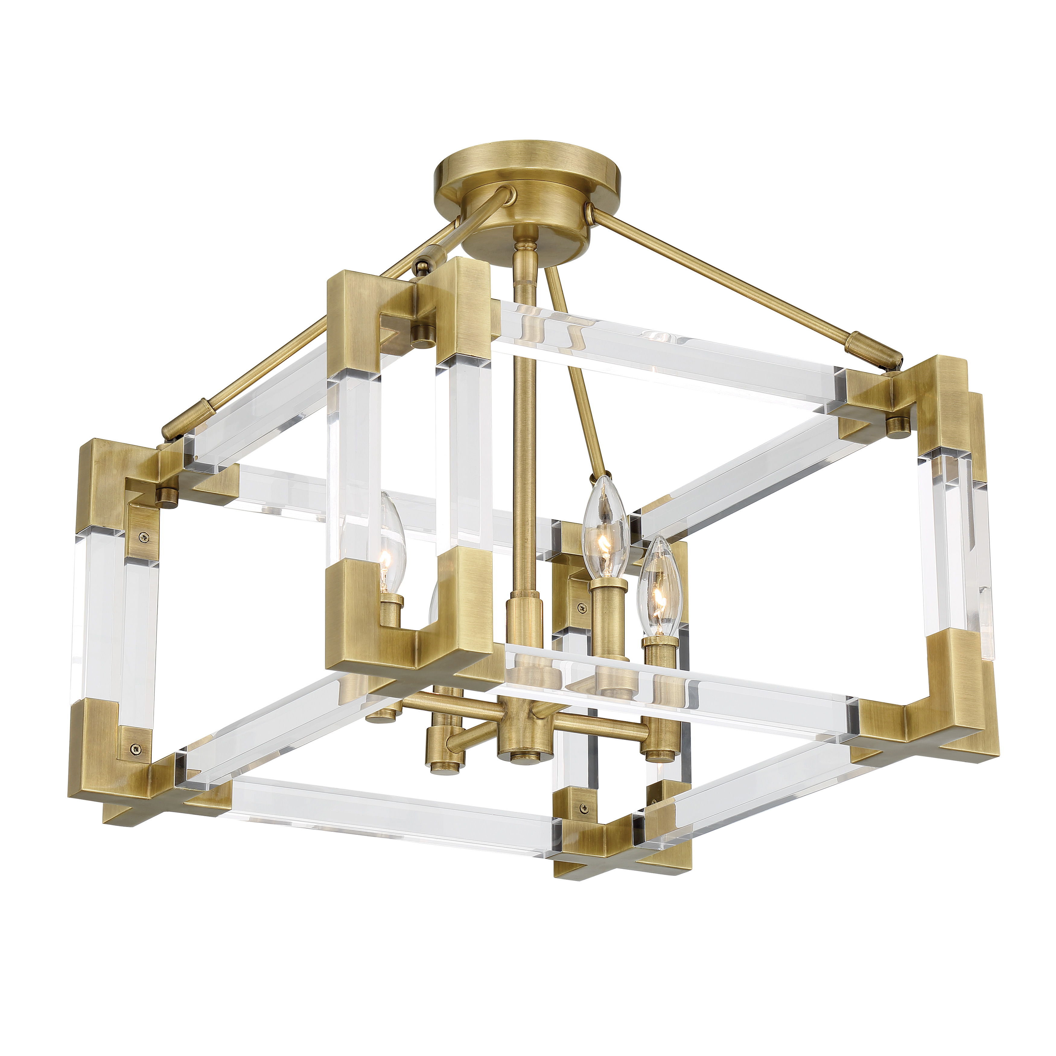 Prima Vista - 4 Light Semi Flush