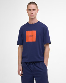 Mass Graphic T-Shirt Pigment Navy
