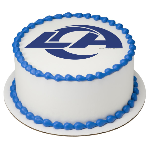 NFL Los Angeles Rams PhotoCake® Edible Image®