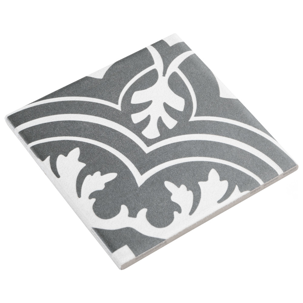 Twenties Mini Classic 3-7/8 in. x 3-7/8 in. Ceramic Floor and Wall Tile