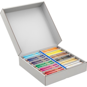 Short Triangular Colored Pencils, 144 Count