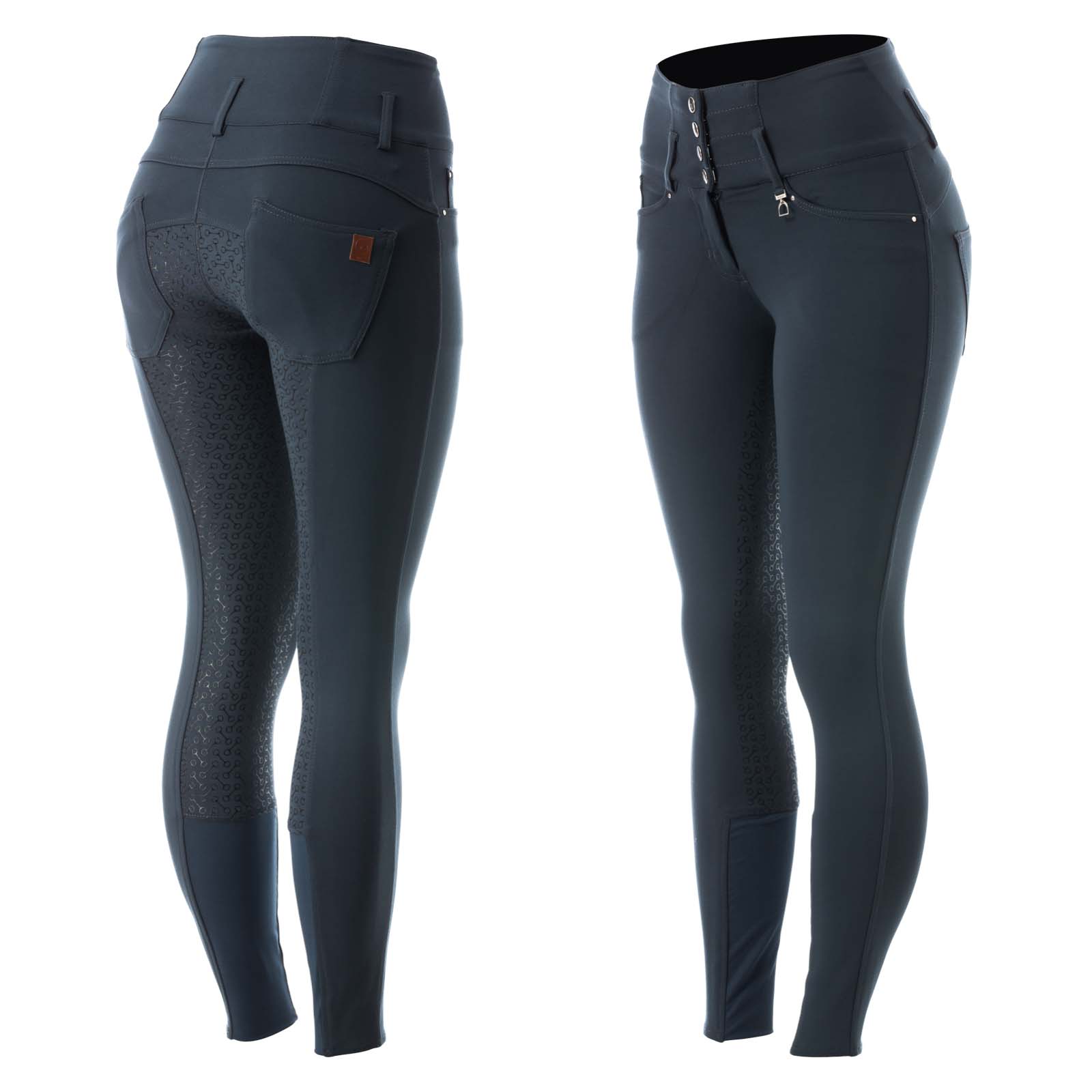 Horze Tara Womens High Waist Silicone Full Seat Breeches