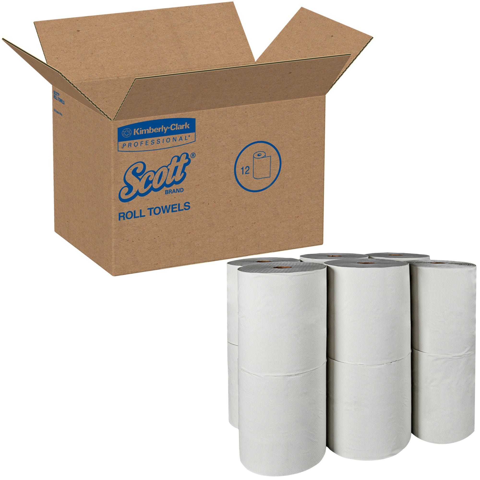 Paper Towel Scott® Hardwound Roll 8 Inch X 800 Foot