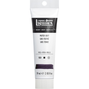 Professional Heavy Body Acrylic Paint, 59 mL Tube, Muted Grey