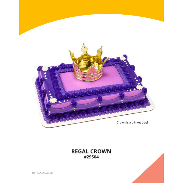 Regal Crown The Magic of Cakes® Icing Only Page