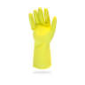 Hillyard, Safety Zone, General Purpose Gloves, Latex, 16.0 mil, Powder Free, XL, Yellow