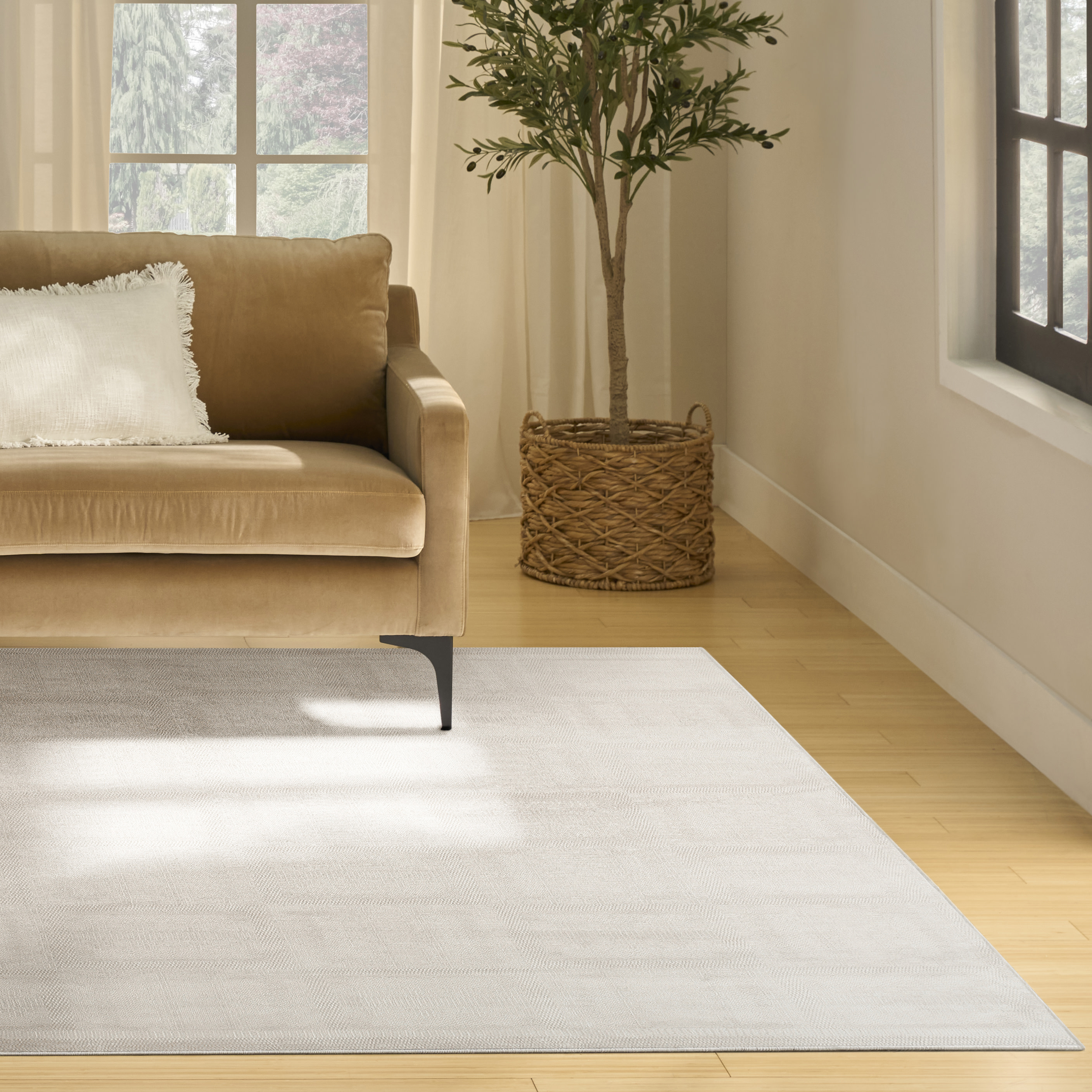 Nourison Nordic 8' x 10' Ivory Modern Indoor Rug