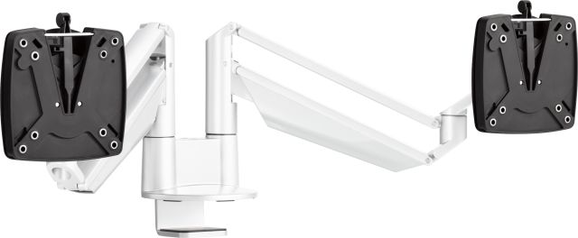 Novus CLU Duo is designed for easy alignment of two monitors for comfortable side-by-side viewing.
