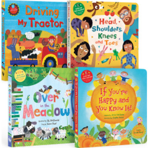 PreK Singalongs Board Book Bundle (Lap Singalongs), Set of 4