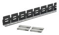 PanelMaxâ„¢ SD2EMI Shielded Duct Black Steel 1.81"x72"x0.96" PK1