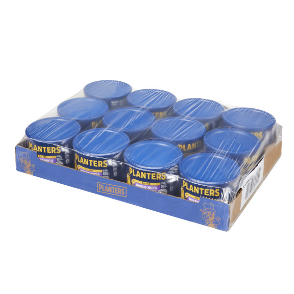 PLANTERS(r) Regular Mixed Nuts 12/10.3oz . C1RA - Front Right Closed Case (Hi Res)