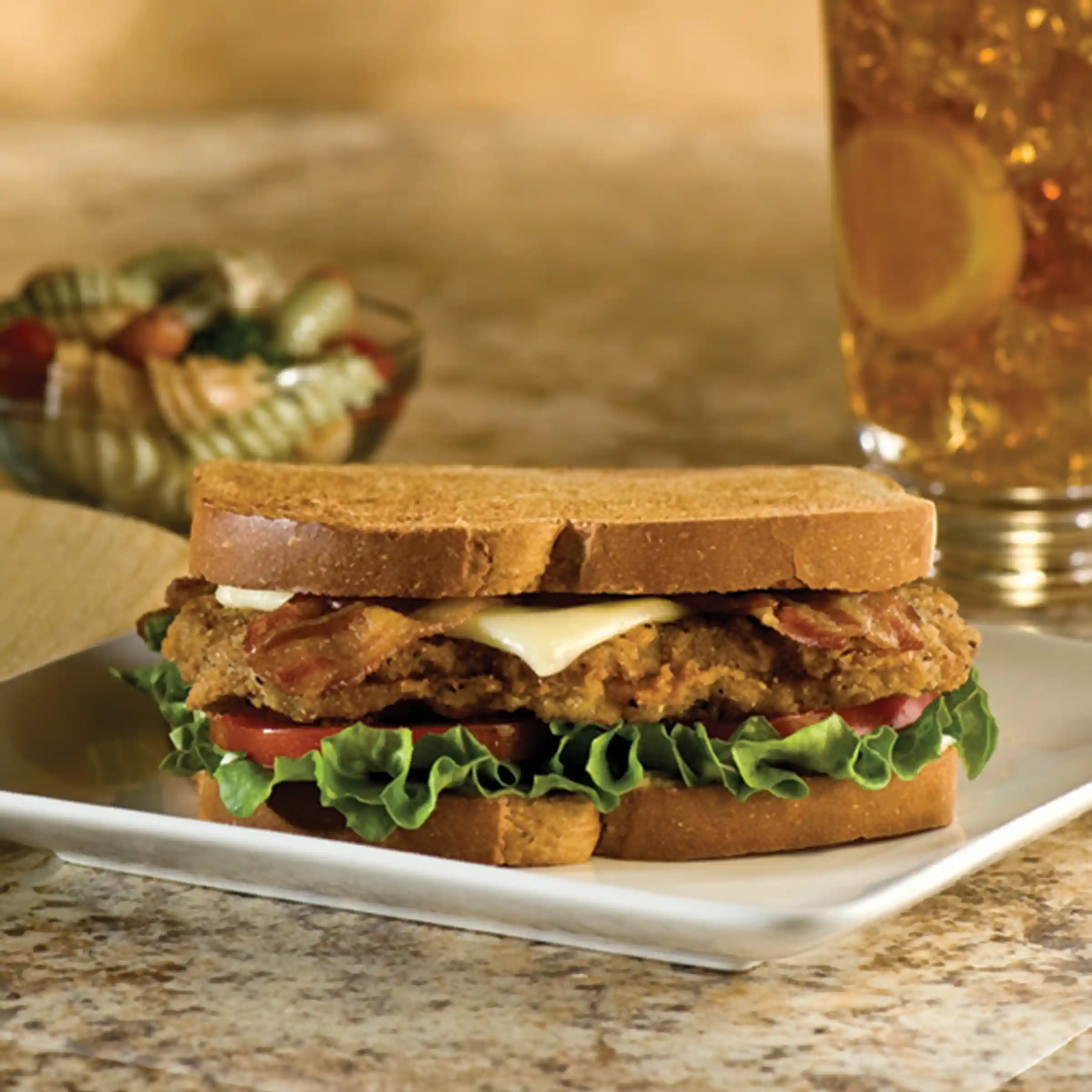 AdvancePierre® Blue Label Raw Breaded Black Pepper Western Style Country Fried Beef Steak Fritters_image_2
