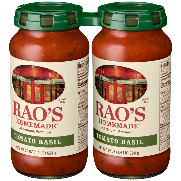 Tomato Basil Sauce, 22 oz - Right angle Image