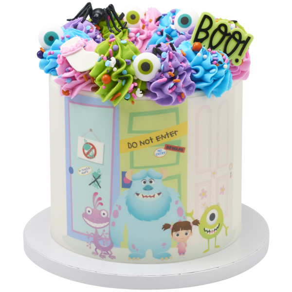Disney and Pixar's Monsters, Inc. Do Not Enter PhotoCake® Edible Image®