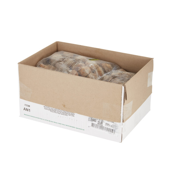 FONTANINI(r) Meatball, All Natural, Gluten Free, Cooked, 1 oz, 5/3 lb . C1RM - Front Right Open Case (Hi Res)