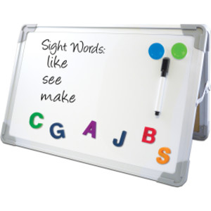 Flipside Magnetic Dry-Erase Desktop Easel Set