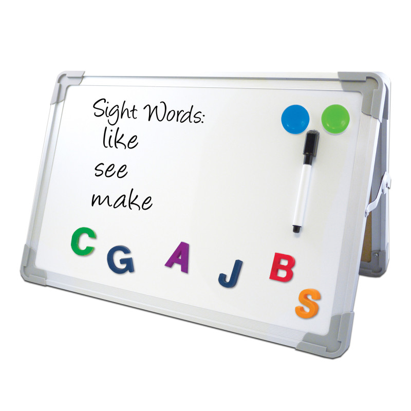 Small+Desktop+Easel+Set+w%2F+Dry+Erase+Pen%2C+2+Magnets