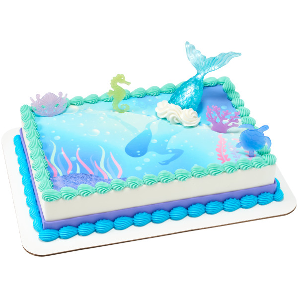 Mystical Mermaid PhotoCake® Edible Image® DecoSet® Background