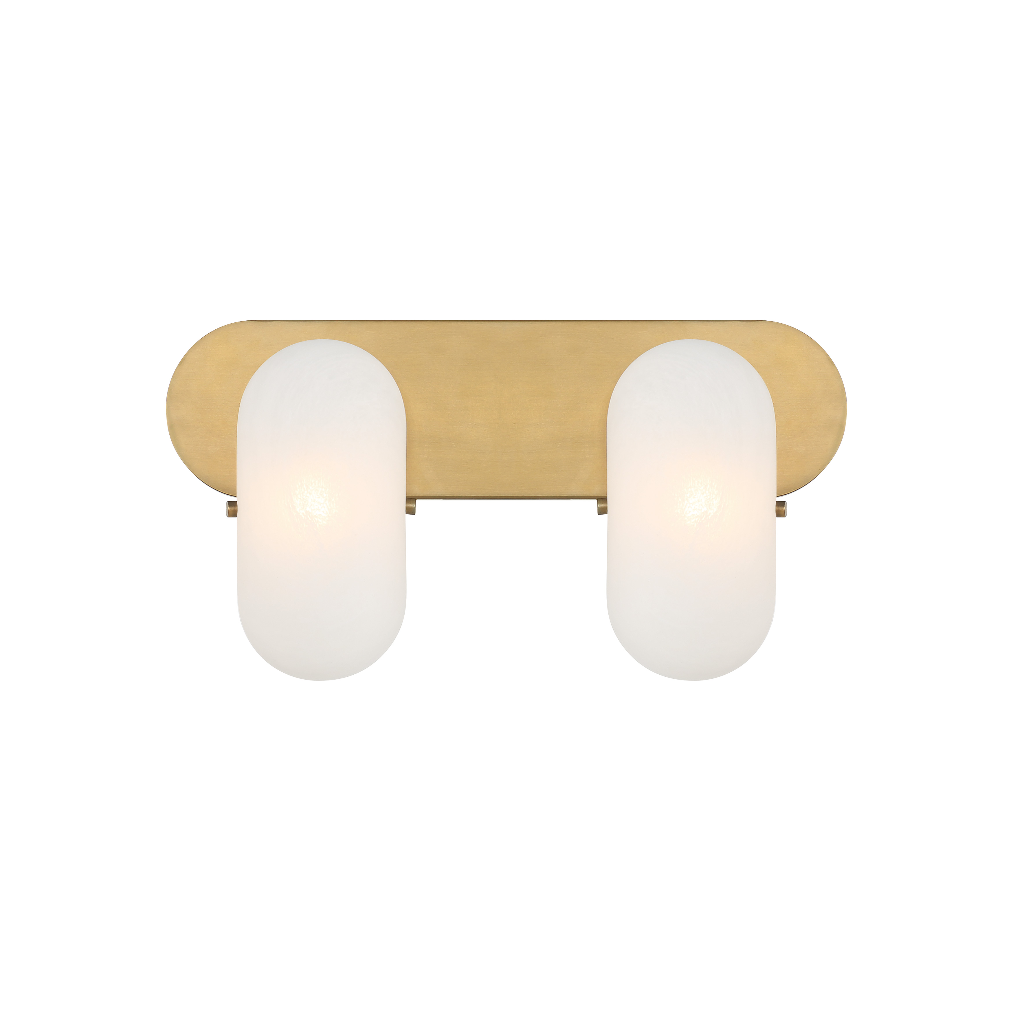 The Heathcote 16" vanity light combines contemporary styling with warm Legacy Brass finish and etched alabaster glass. ADA compliant design makes it ideal for accessible bathrooms while maintaining sophisticated aesthetics. - alternate view