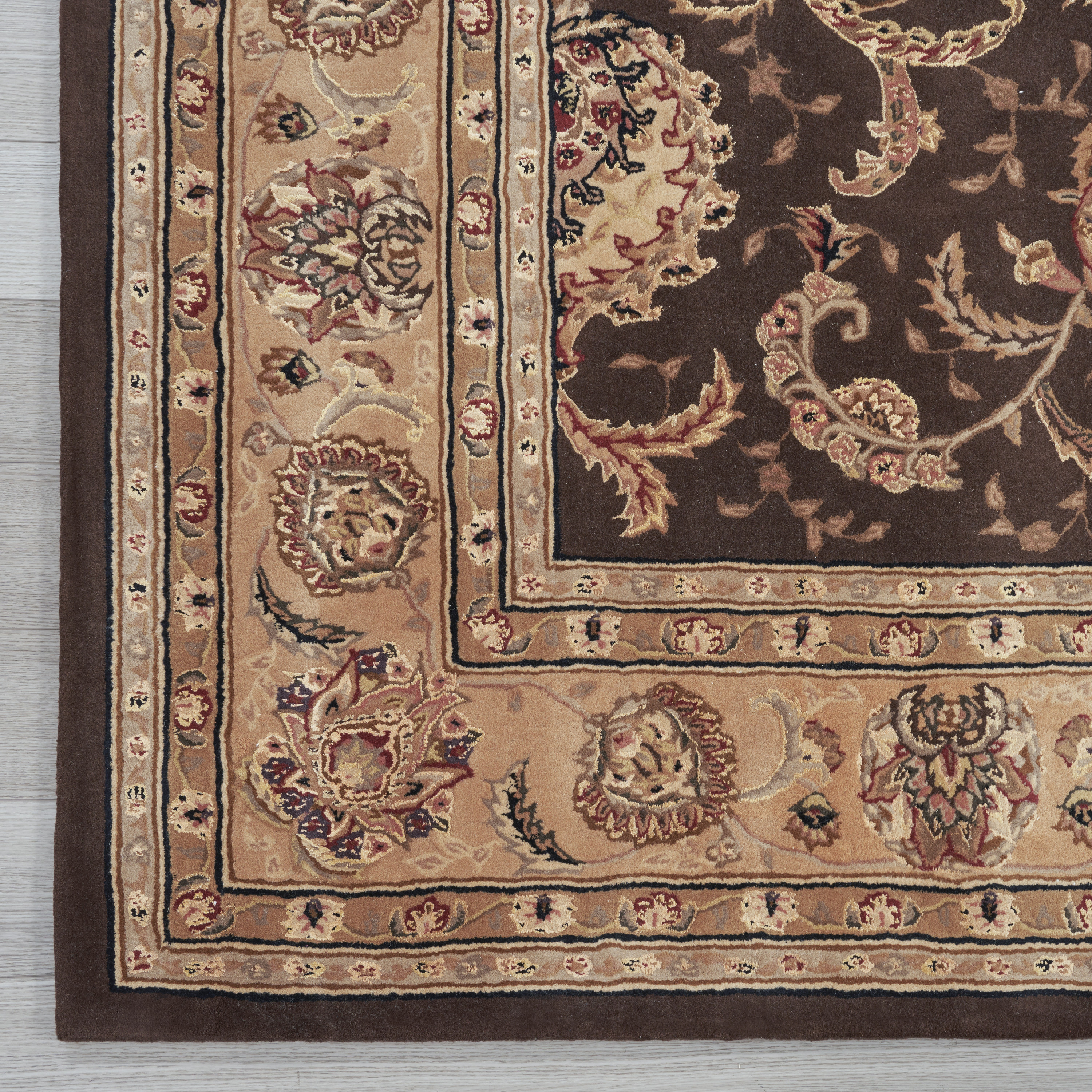 Nourison Nourison 2000 5'6" x 8'6" Brown Traditional Indoor Rug