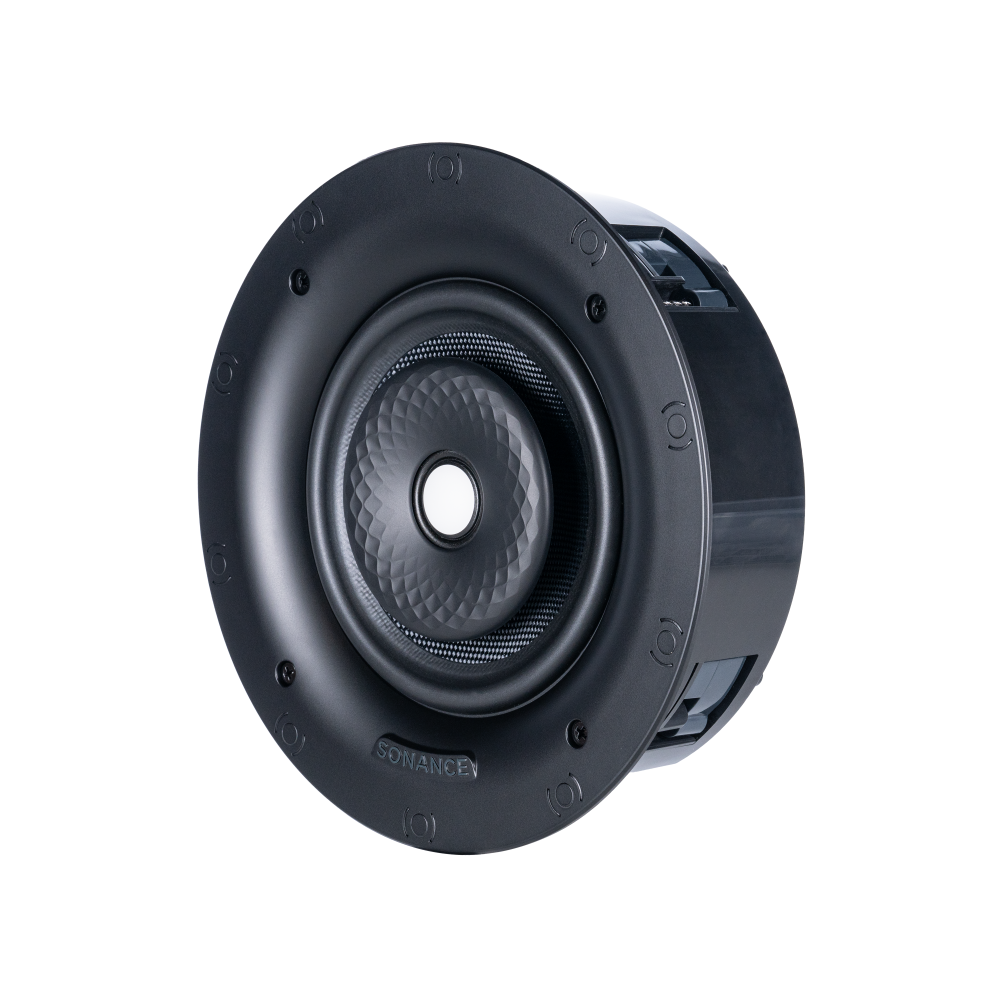 VX66R TL 6" ROUND IN-CEILING THIN-LINE SPEAKER W/ WHITE MICRO TRIM GRILLE (1 EACH)
