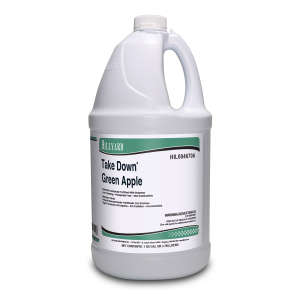 Hillyard, Take Down®, Deodorizer, Green Apple, Liquid, 1 gal Bottle