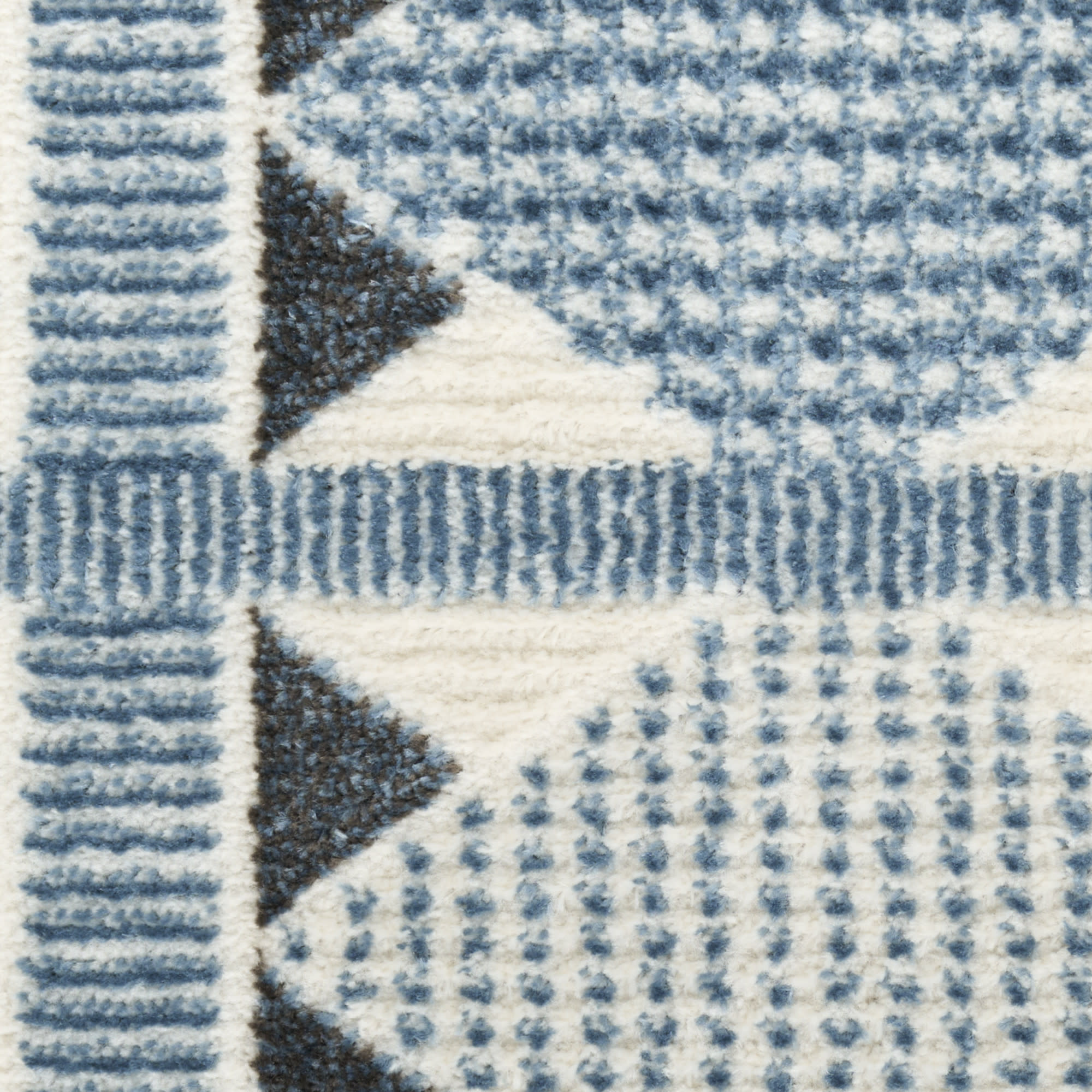 Nourison Nordic 8' x 10' Blue Modern Indoor Rug