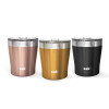 Dayton 10 ounce Vacuum Insulated Stainless Steel Tumbler, Rose Gold, 2-piece set