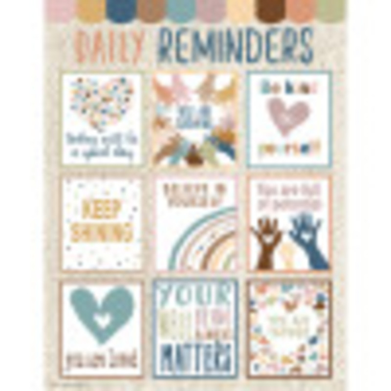 Everyone is Welcome Daily Reminders Chart