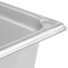 Full-size 6-inch-deep Super Pan® heavy-duty stainless steel transport pan