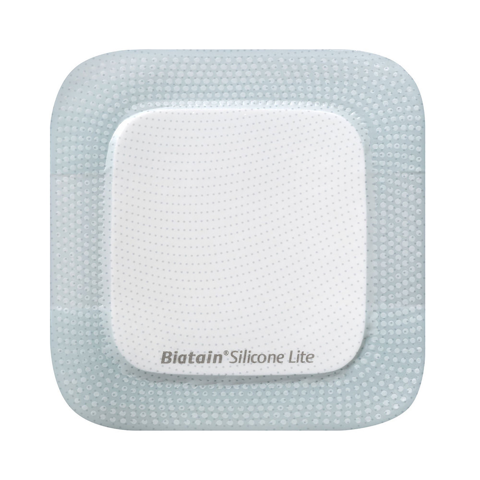 Biatain® Silicone Lite Adhesive w/ Border Silicone Foam Dressing, 2 x 2 Inch