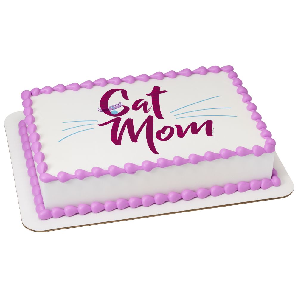 Image Cake Cat Mom