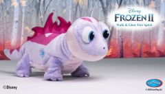 Disney Frozen 2 Walk & Glow Bruni The Salamander, Lights and Sounds Stuffed Animal, Officially Licensed Kids Toys for Ages 3 Up, Gifts and Presents - image 3 of 5
