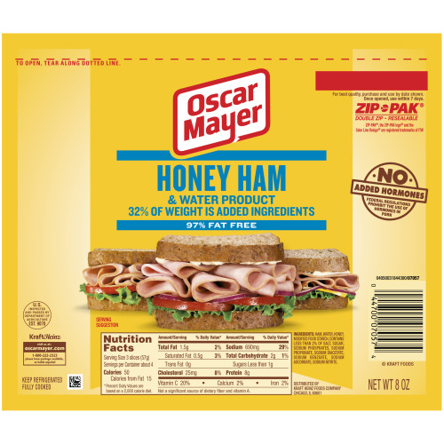 Oscar Mayer Honey Ham 8 oz