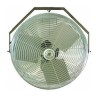 Loading Dock Arm Fan 18 in. Dia 1/8 hp HP Aluminum (Blades) Steel (Guards)