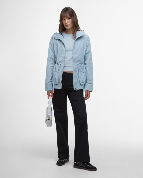 Piper Showerproof Jacket Light Steel Blue