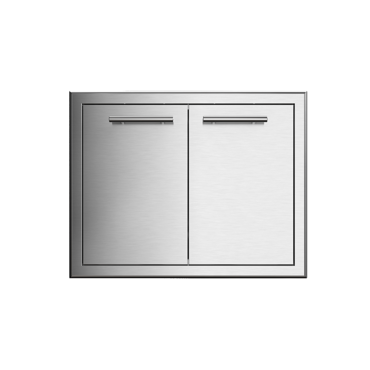 30" Stainless Steel Double Door