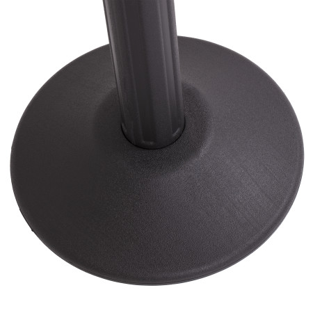 ChainBoss Stanchion - Black Filled with Black Chain 19