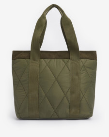 Healy Quilted Tote Bag Olive