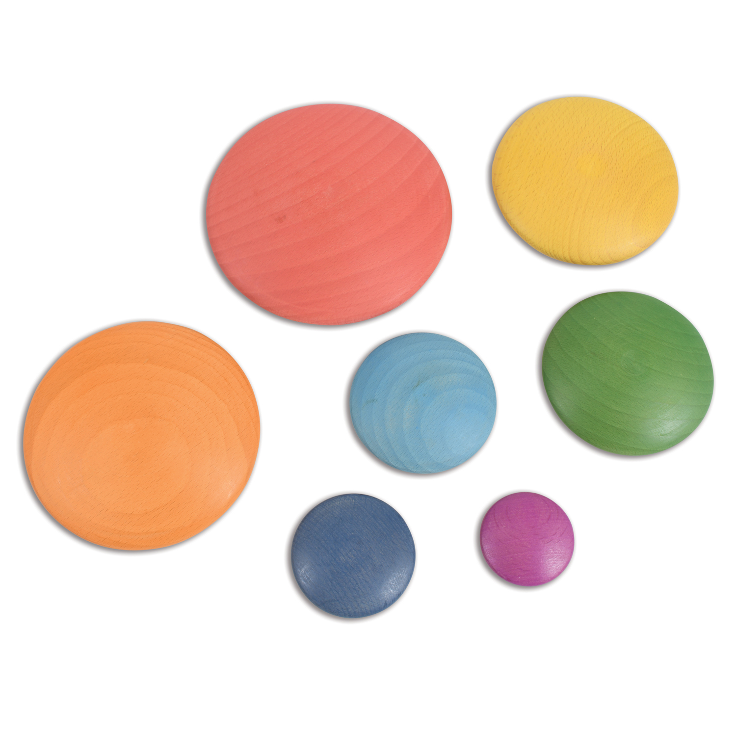 TickiT Rainbow Buttons - Set of 7 image number null