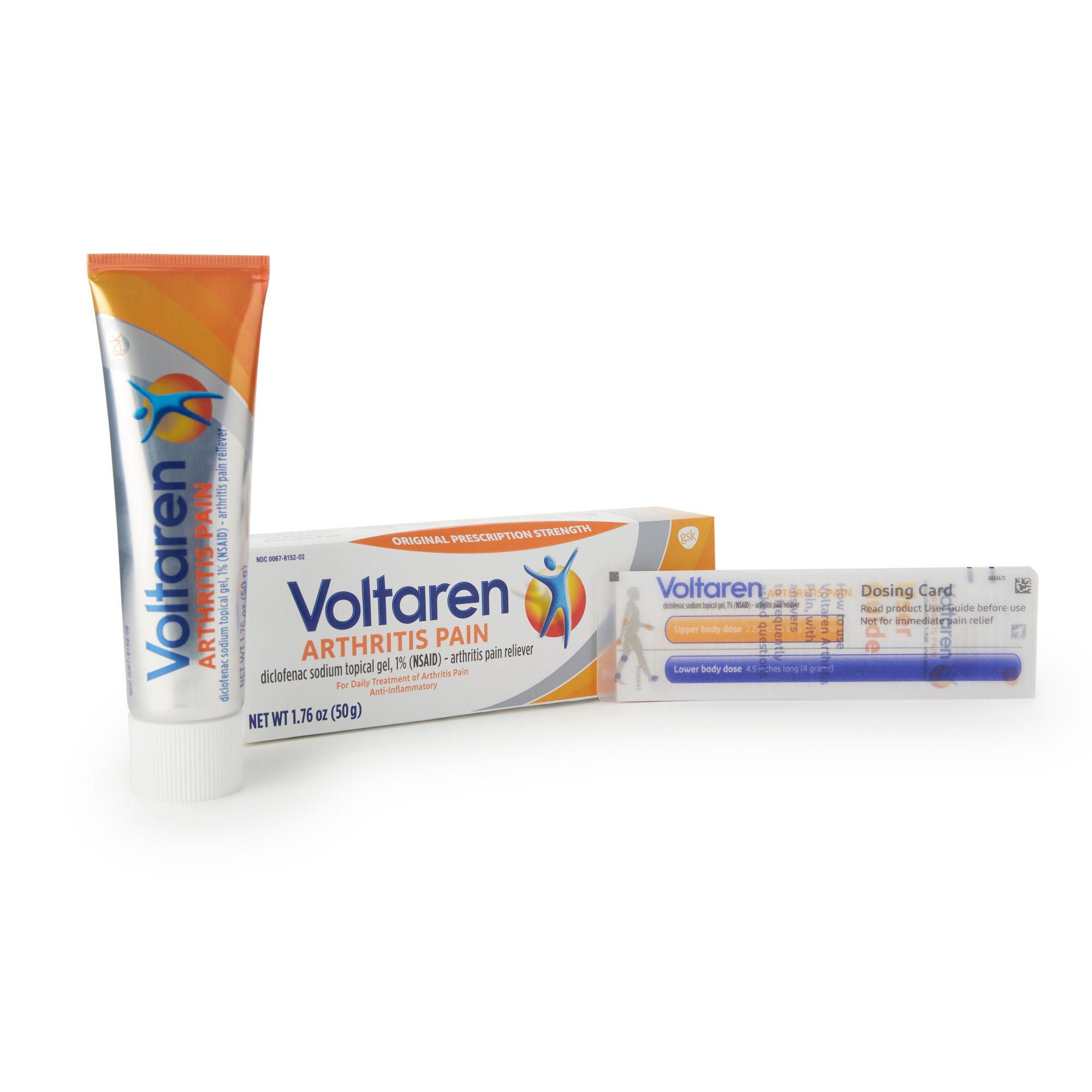 Voltaren Diclofenac Sodium Topical Pain Relief, 50-gram tube