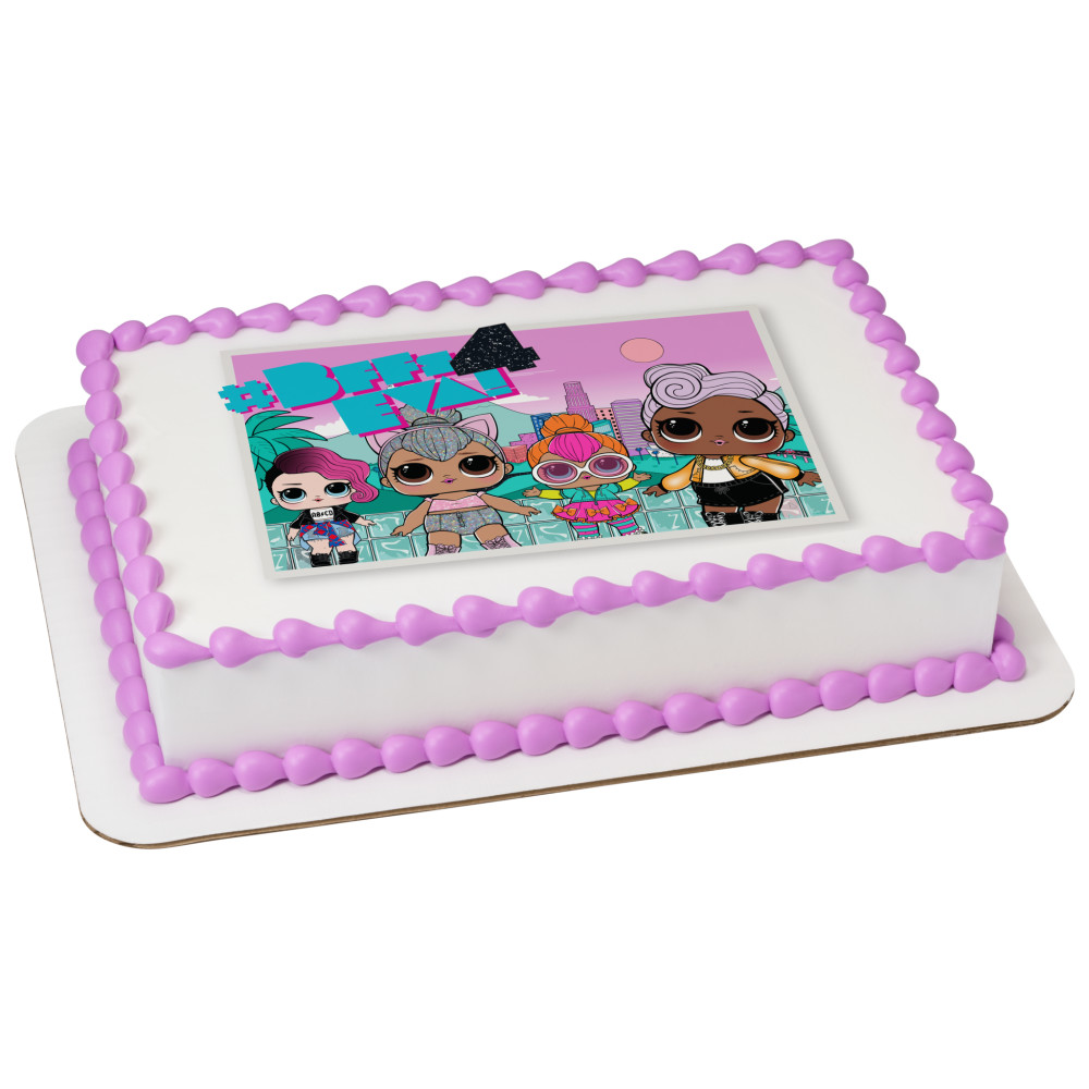 Order L.O.L. SURPRISE!™ Shine Bright Edible Image® By PhotoCake® Cake ...